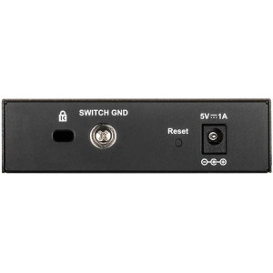 D-Link DGS-1100-05V2 5-Port Managed Gigabit Ethernet Switch, fanless, desktop